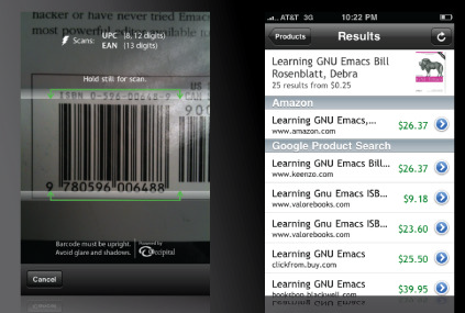 barcode scanning app for iphone