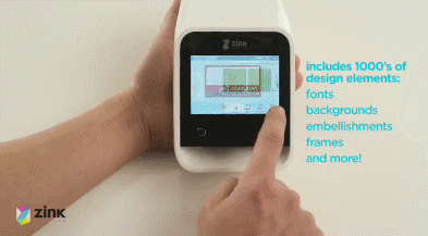 ZINK Wireless Touchscreen Printer