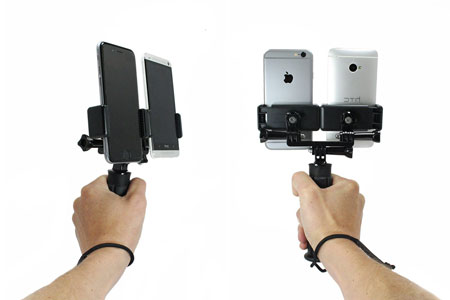 Livestream-Dual-Device-Holder