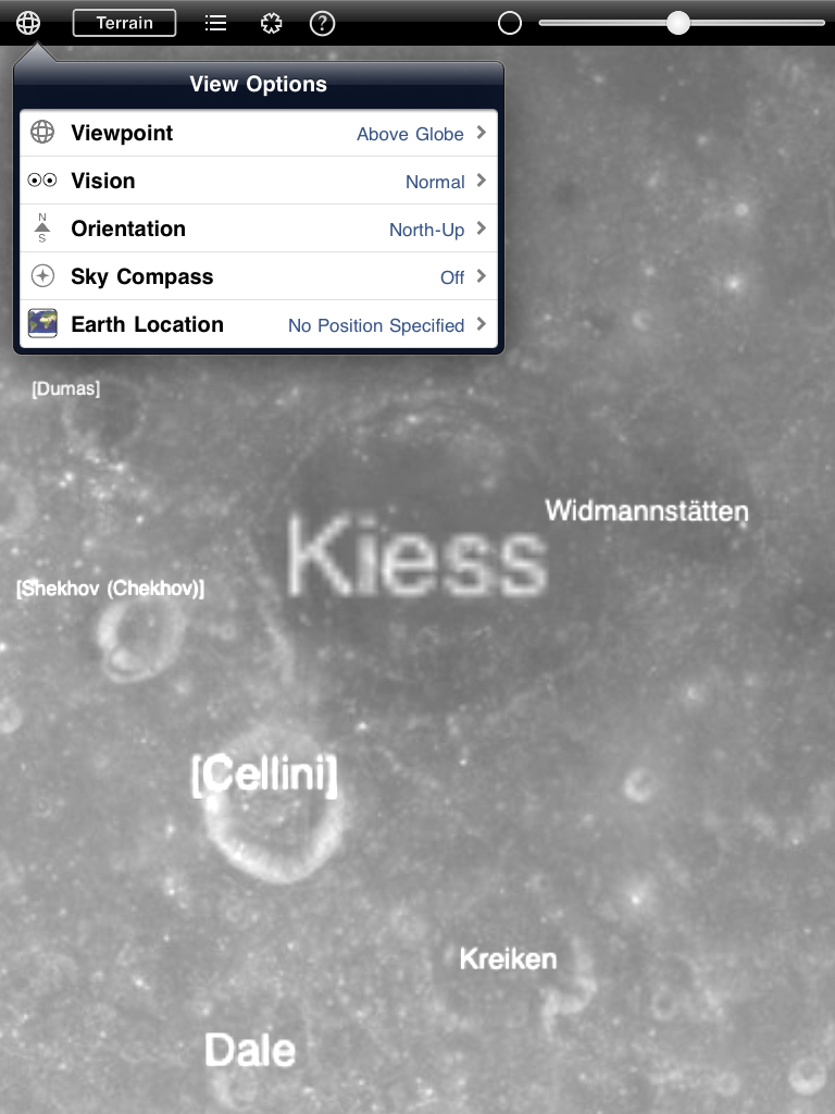 Explore The Moon On Your iPad with Moon Globe HD