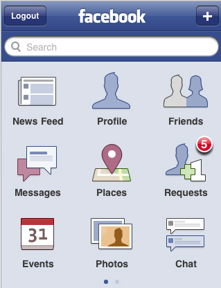 Facebook Places Comes to iPhone