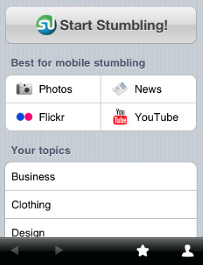 StumbleUpon Now Available for iPhone