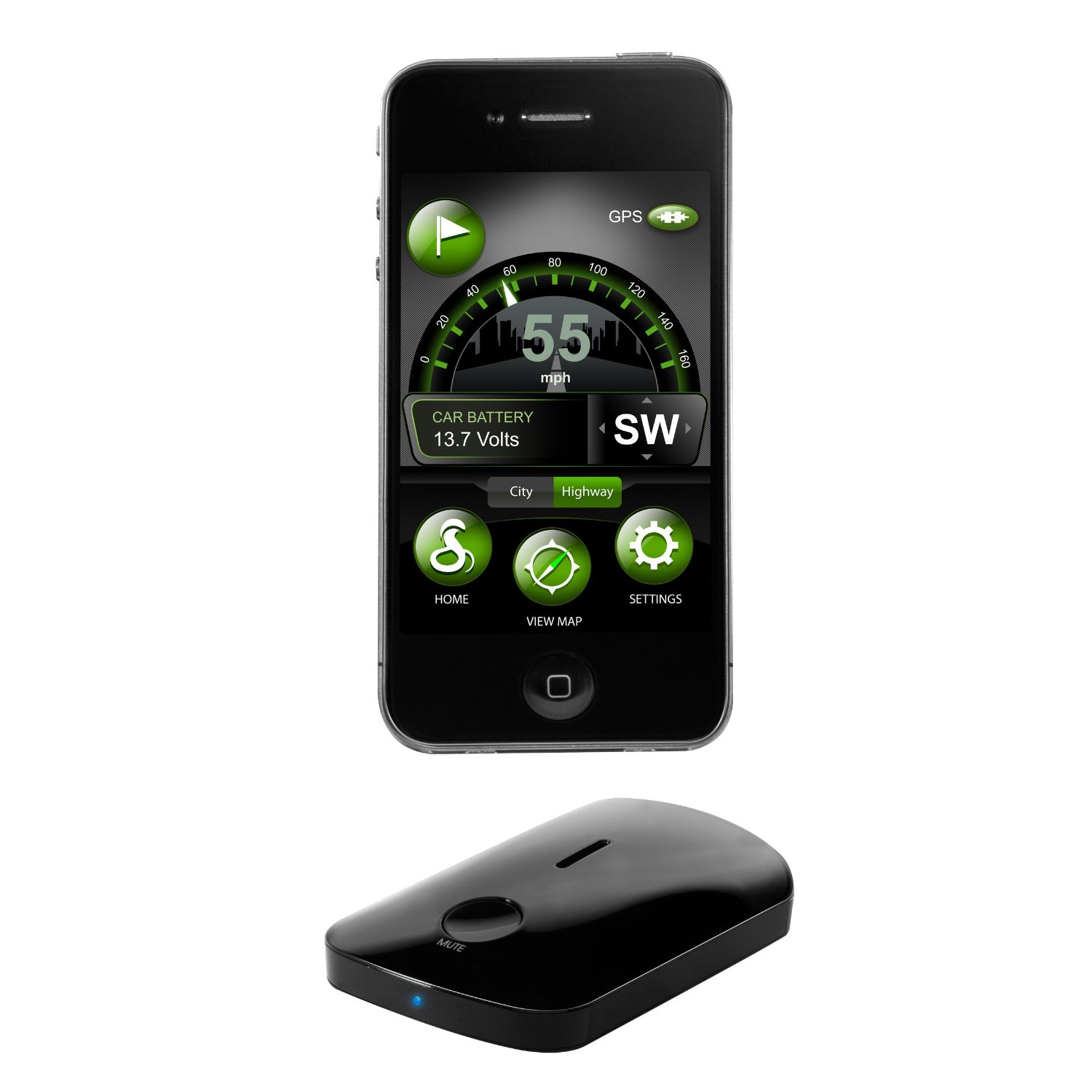 Cobra iRadar iRAD-100: Radar Detector for iPhone