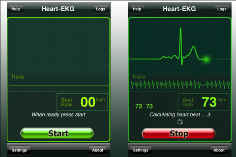 heart rate monitor application