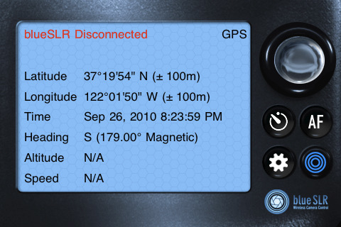 blueSLR: Control Your DSLR with iPhone
