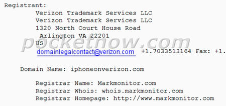 Verizon Buying iPhone Related Domains?