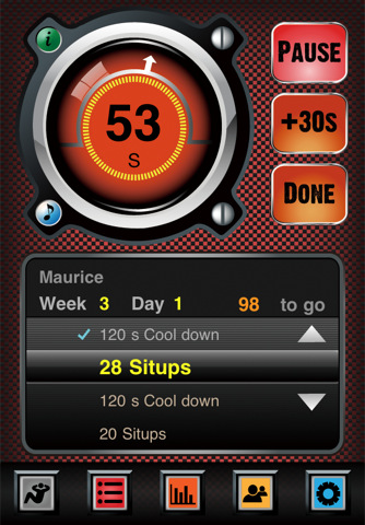 5 Awesome Sit-up Apps for iPhone