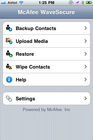 McAfee Introduces WaveSecure Anti-Theft App for iPhone