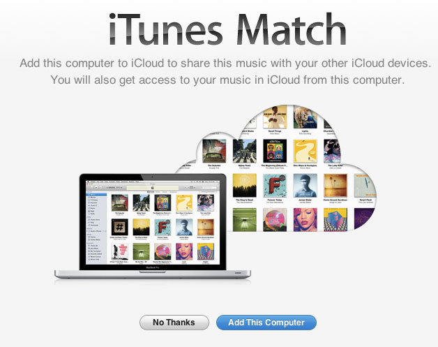 iTunes Match Released with iTunes 10.5.1