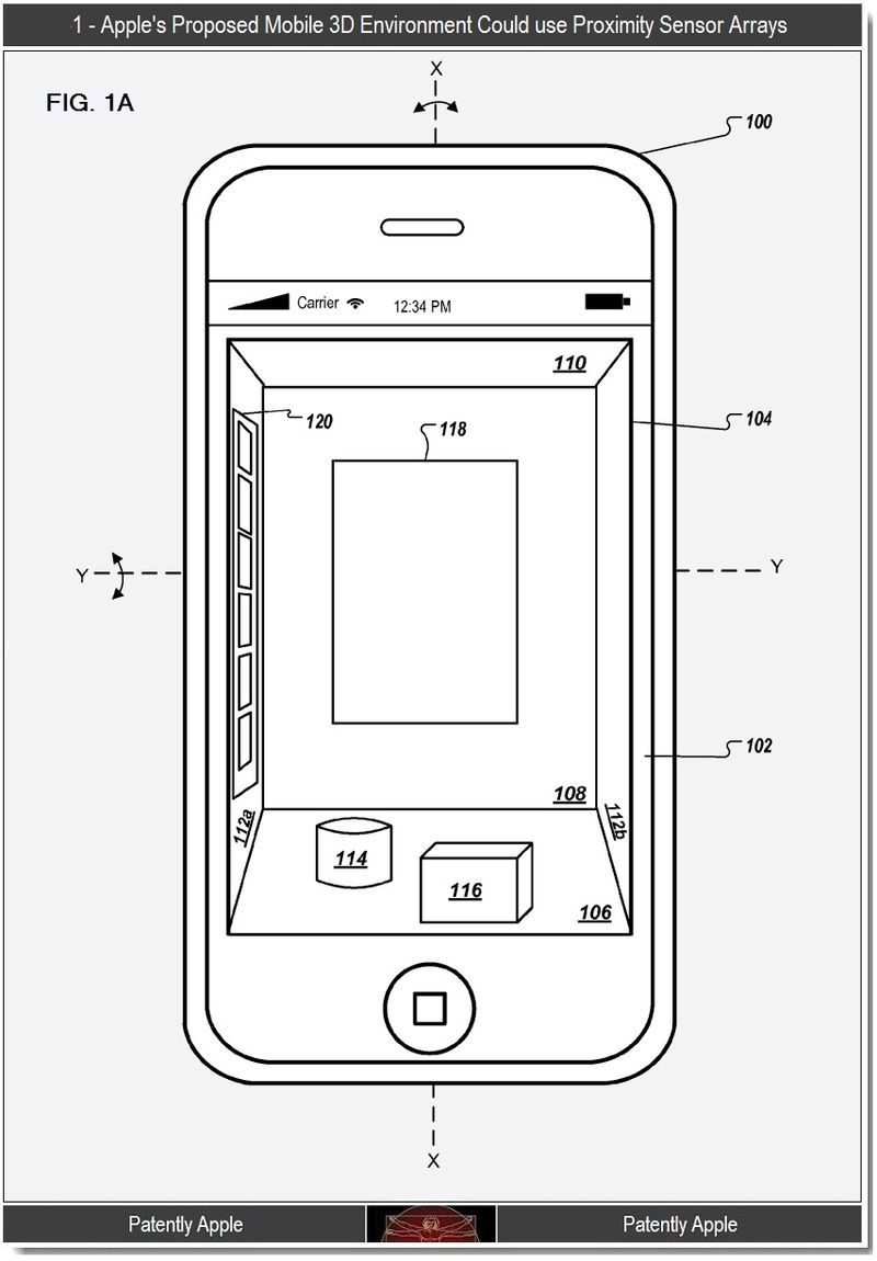 Apple Working on a 3D GUI for iOS?