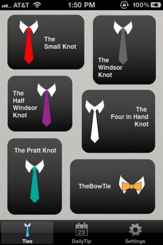 Learn How Tie your Tie using iPhone, iPad, and Mac