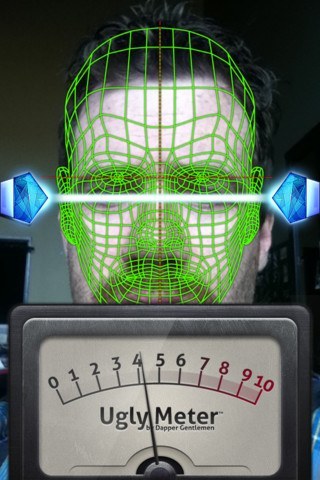 Ugly Meter iPhone App, iPhone-carrying Bra Surface