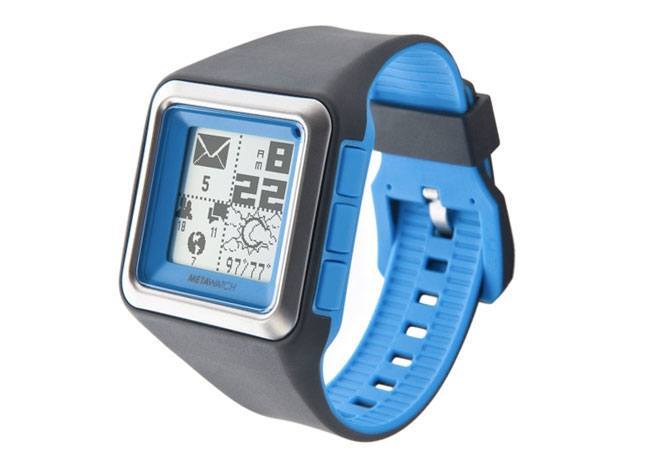 MetaWatch Strata Smartwatch, Stabil-i Case for iPhone