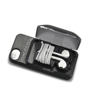 iPhone Case w/ Cable Management, ET Battery Pack with LED Flash Light