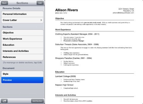 How To Prepare Your Resume on iPhone: 4 Resume Apps