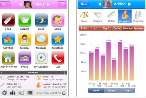 best app to track newborn