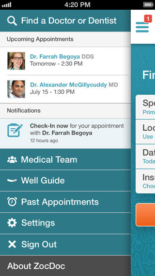 zoc doc app zoc doc app
