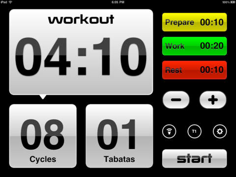 6 Tabata Apps for iPhone iPad