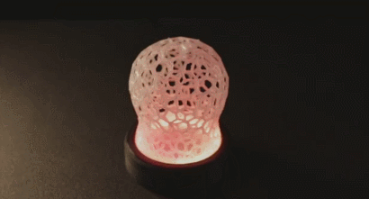 Bluetooth-Feather-Lamp