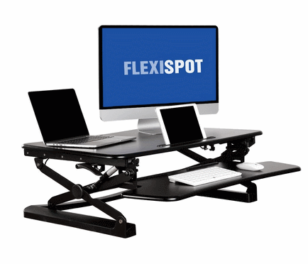 FlexiSpot Height-Adjustable Desk Riser
