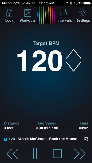 bpm running app