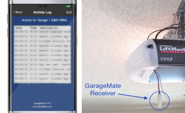 Best Iphone Garage Door Openers For Ios, Wifi Garage Door Monitor Iphone