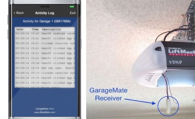 Wifi Garage Door Opener Smartphone Amazon Com
