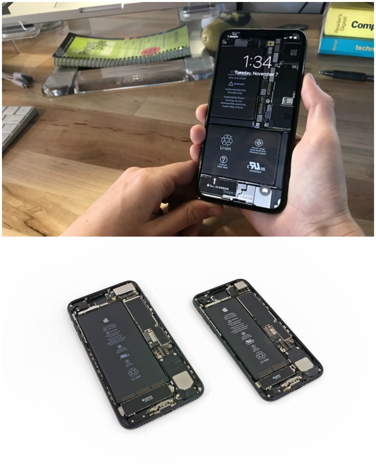 See Through Wallpapers For Iphone X Let You See What S Inside Your Smartphone see through wallpapers for iphone x let