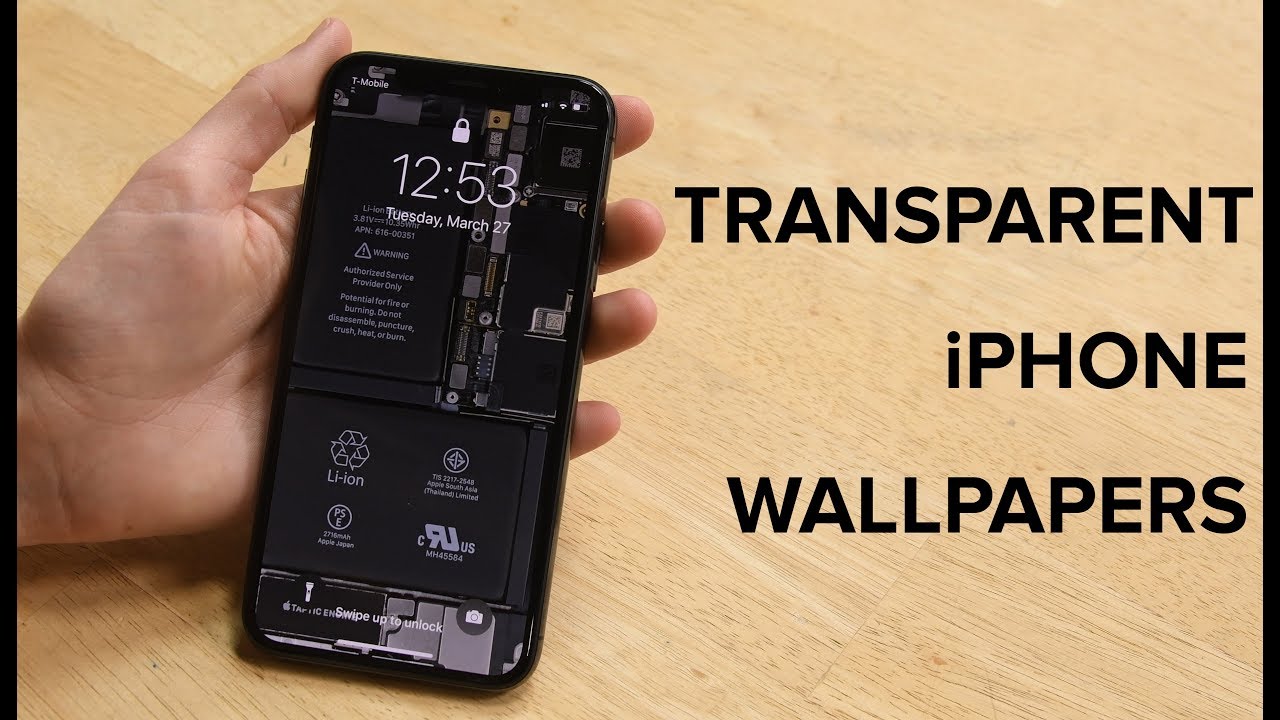 See-Through Wallpapers for iPhone X Let You See What's Inside Your  Smartphone -