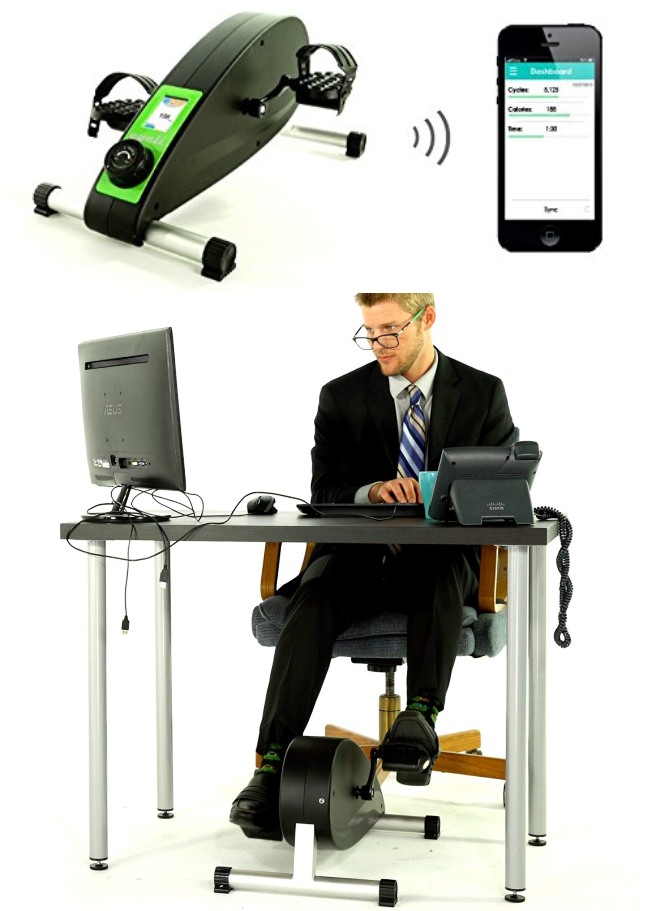 Cycli Under Desk Cycle With Bluetooth