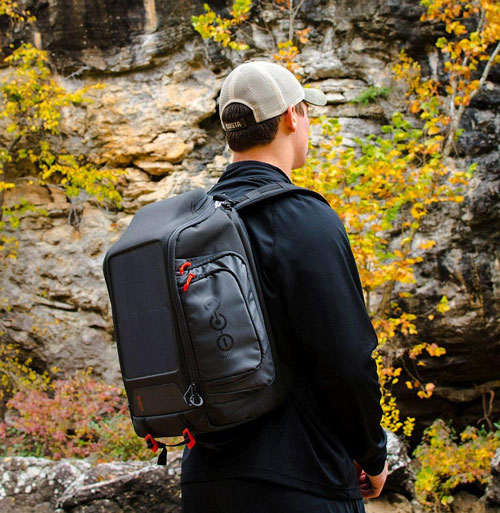 Sunkingdom cheap solar backpack