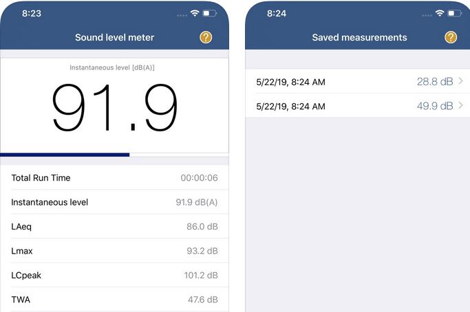 Decibel meter software for mac download