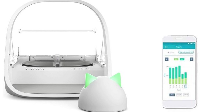 microchip pet feeder connect