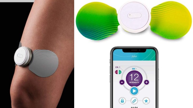 Easy@Home Wireless TENS Unit with APP Remote Control: Back Pain Relief  Muscle Stimulator Massager | Powered by MyPainOff App iOS & Android App |  Pain