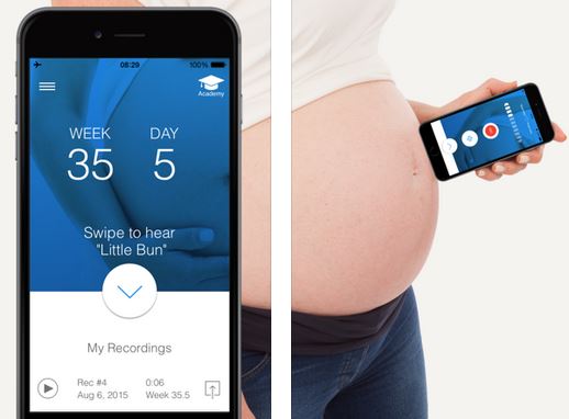 app to hear baby heartbeat safe