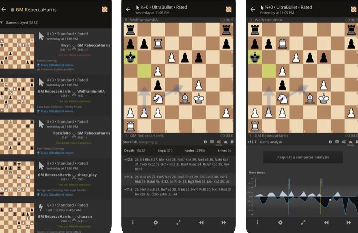 Chess bot playing HORDE ultrabullet vs STOCKFISH at Lichess
