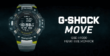 G Shock Move Rugged Smartwatch With Heart Rate Monitor