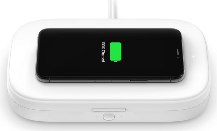 BOOST↑CHARGE UVC Sanitizer & Wireless iPhone Charger