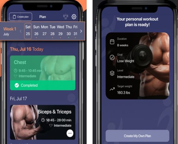 6 Dumbbell Workout iPhone Apps